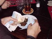 Mr. Euro counting money
