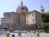 The abse of the Church and at left Porta Marina