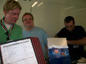 Friday before the meeting in the Hypo bank, CrazyBob, Wisi, roberdy