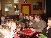 In the restaurant