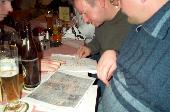 planning the dot hunting tour after the meeting