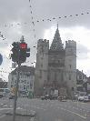 The Spalentor in Basel. One of the landmarks of the city.