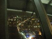 Berlin in the darkness from above
