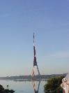 The Radio & TV Tower of Riga, Latvia. The thirdmost highest tower of Europe