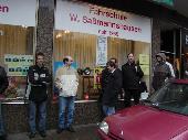 Gathering all trackers. Fons, HBoZ, Magpie in front of Grob-e, Licht&Feuer and Nivram.