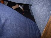 Photo session under the table