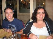 pooca and N0W1K, having lunch
