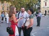 Friday, interview with local press, b100w11 and jenny&me