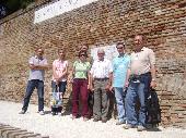 Recanati - riccccc, sen-chuan, aga + pep, Mr Mirko, ravestrom and mico reaching the enchanting hill highly praised by poet Giacomo Leopardi....