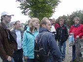 The group at the entrance of Park Sonsbeek.