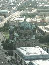 View from the Fernsehturm - Cathedral