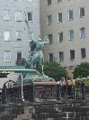St.Georges-sculpture in the St. Nikolasquarter