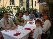 Giulcenc, Claudio VdA, Mg84, Fil82, Loris (Sen-Chuan's husband) one of his children, Sen-Chuan, the son of Giulcenc