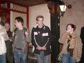 Exiting the bowling alley partial HBoZ, Cornjac, Bhoeyb, Fons and Bootje.