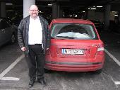 A star and his car