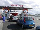 The meeting is over! Boarding the ferry from Helsinki to Stockholm on Sunday evening.