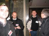 at OeNB waiting in the foyer: CobbDouglas, globosound, Burky, hasall