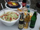Food and drinks ready
