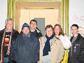 The 'official' group pic (from left): VolkerW, grob-e, helloggs, MM8_NL (Marcel & Tanja), hadibe)