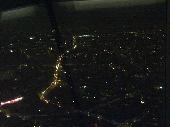 Berlin in the darkness from above