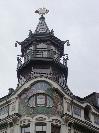 The tower of Coffeehouse Riquet is based on Chinese buildingart.