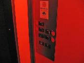 The pornographically colored elevator again