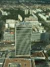View from the Fernsehturm - The former Hotel Stadt Berlin