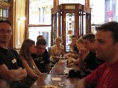 Finally some real EBT Meeting pictures, here we are in a bar