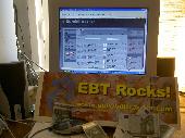 EBT Rocks sign is now here at my place in Tampere. Maybe we'll use it in the next meeting as well :)