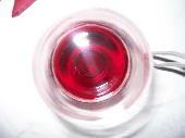 the austrians had fun with my digital camera - here a decorative photo of their glass of wine
