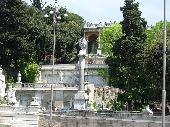 Steps that lead from Piazza del Popolo to the Pincio.