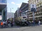 Berlin! Checkpoint Charlie as soon from the Russian Sector.
