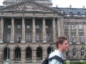 <b>Day 2 - EBTM04 visits the King... </b><br />Here's Chiel in front of the Royal Palace.