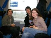 Train trip to Ferrara, GnuGnu, Mathmurderer, Schlauchen