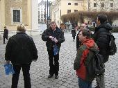 Luise,. Burky, klaas klever, hasall and helloggs at Schottenplatz