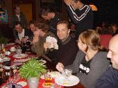 In the restaurant