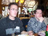 FR : de gauche � droite : Bhoeyb & Yannn... et un Poulet Frites... et une Kriek !<br>GB : Bhoeyb & Yannn... And some French Fries... And a Kriek !