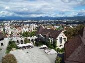 View from Ljubljana castle tower