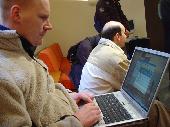haemoglobin tries to find an unsecured wlan to send his notes and check ebt (he wasn't succesful :D )