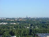 downtown helsinki seen from the highest place in helsinki