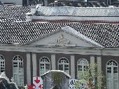 Zoom onto a roof