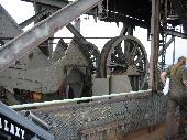 top floor of the blast-furnace / am obersten Stock des Hochofens