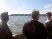 KimmoJ, Prynde and turkoosi enjoying the ferry trip.