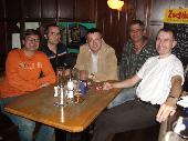 from left to right - kruemelmonster75, CobbDouglas, hasall, Eurobela & jack_isidore. foofighta was already gone to catch the train.
