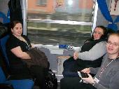 Train trip to Ferrara, cinnamon, Avij and N0W1K
